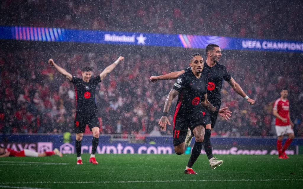 Benfica vs Barcelona 4-5: UEFA Champions League