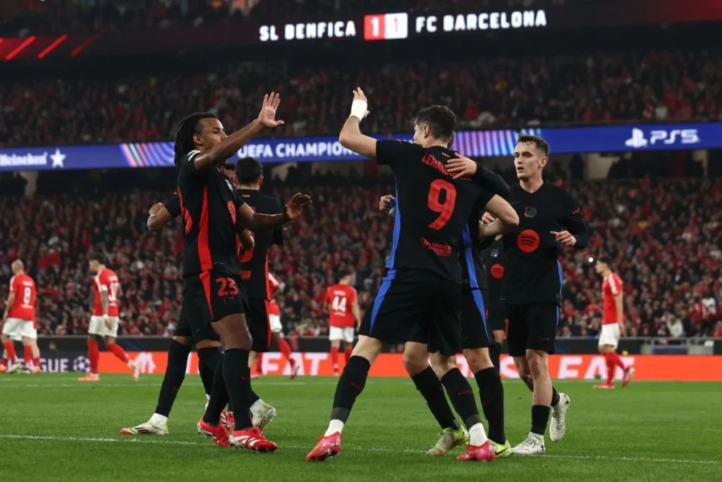 Benfica vs Barcelona 4-5: UEFA Champions League